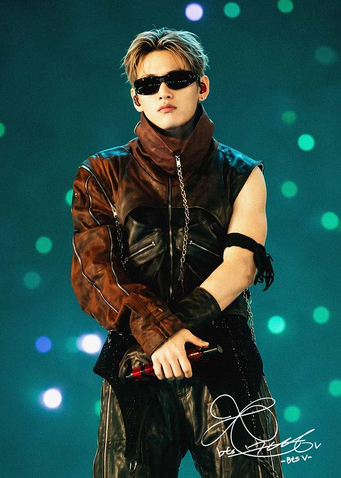 Edgy Taehyung Stage Vibe