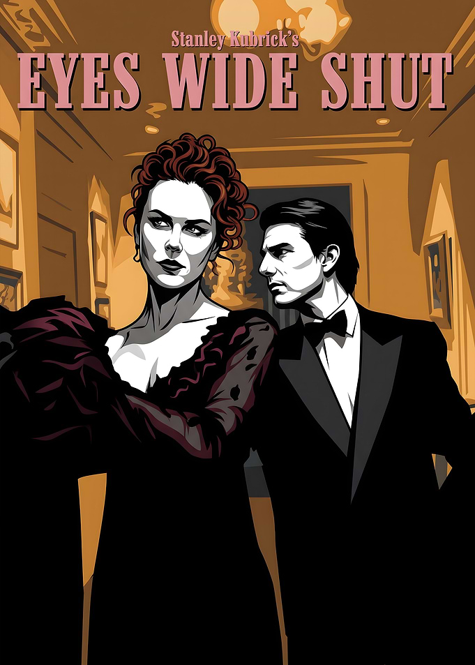 Eyes Wide Shut Movie Poster Art