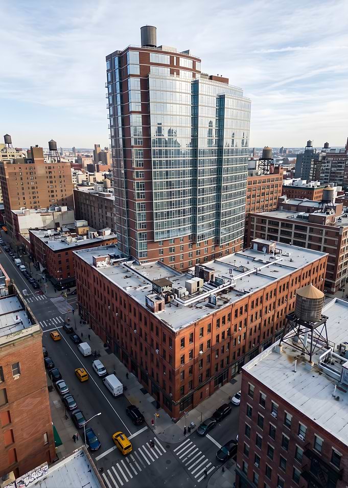 Aerial View of New York Cityscape