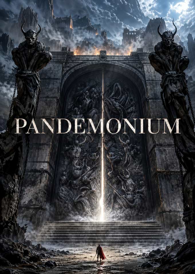 Pandemonium Dark Fantasy Gate Poster