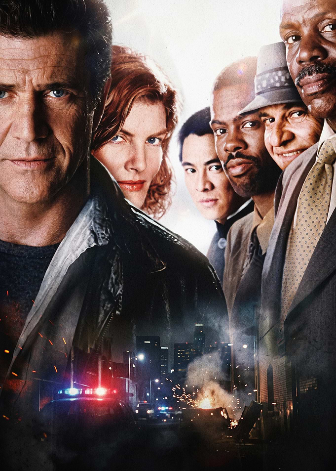 Action Movie Retro Poster
