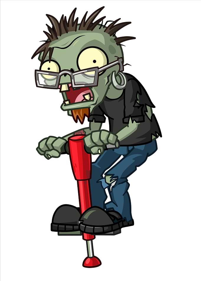 Pogo Zombie from Plants vs. Zombies