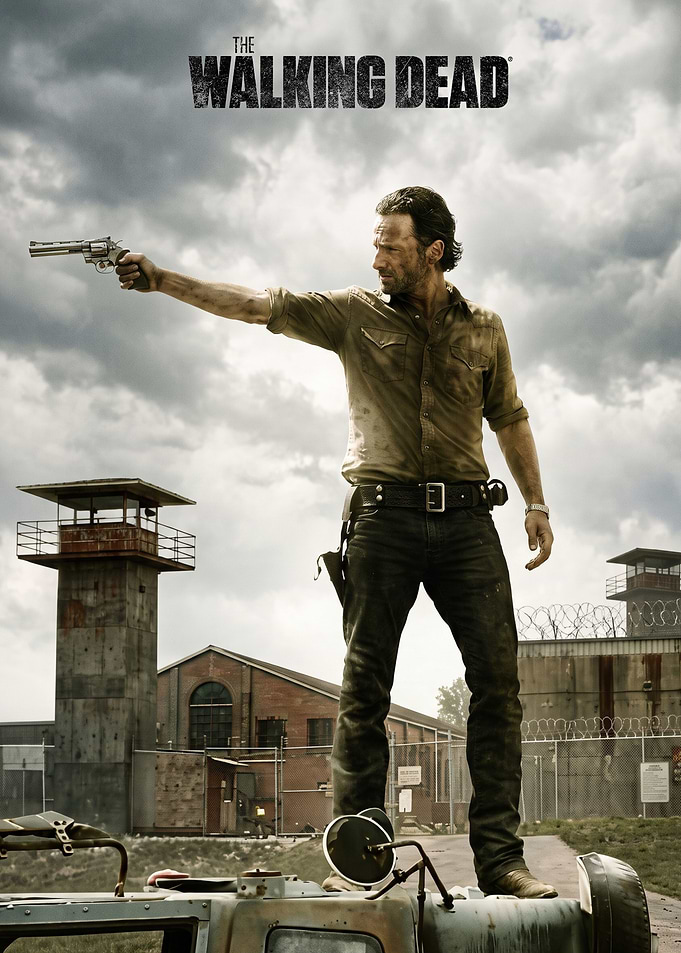 Rick Grimes The Walking Dead Poster