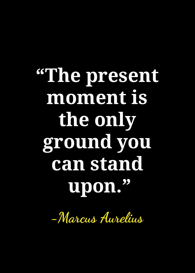 Marcus Aurelius Inspirational Quote Poster