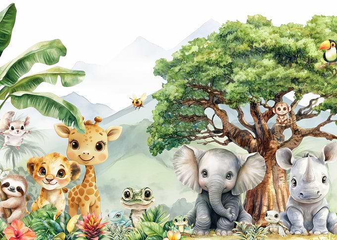 Baby Jungle Animals