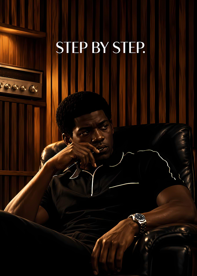 Step By Step Motivational Portrait