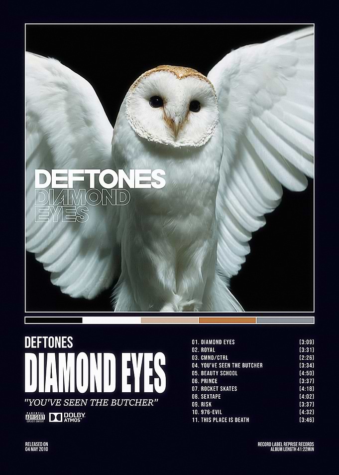 Deftones Diamond Eyes Album Poster
