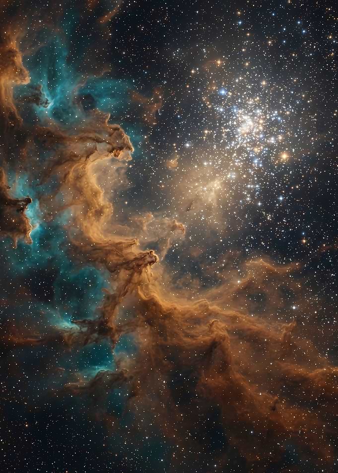 Cosmic Nebula Dust Cloud