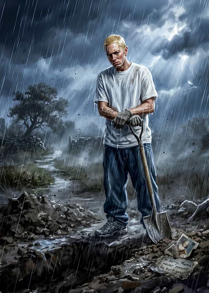 Eminem Cleanin’ Out My Closet Inspired Scene