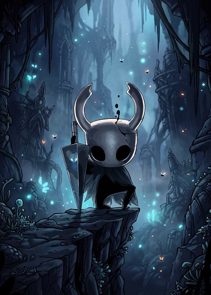 The Knight from Hollow Knight