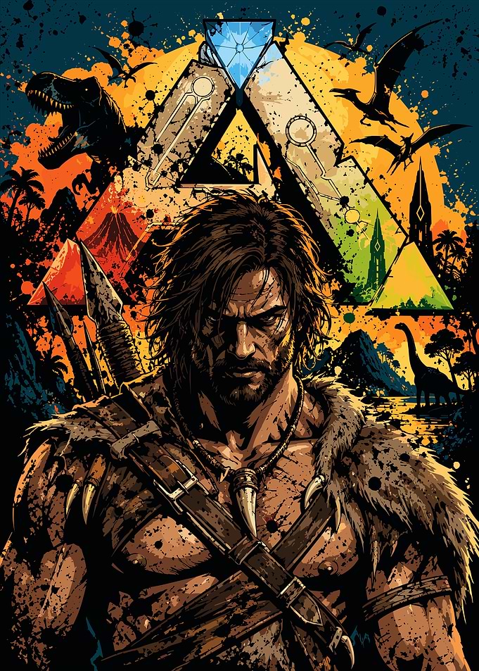 ARK Survival Evolved Survivor Poster
