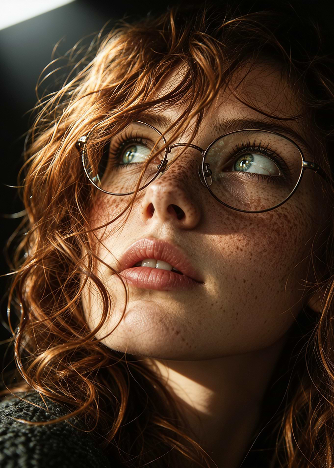 Portrait of a Redheaded Woman