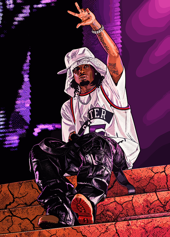 Playboi Carti Digital Illustration