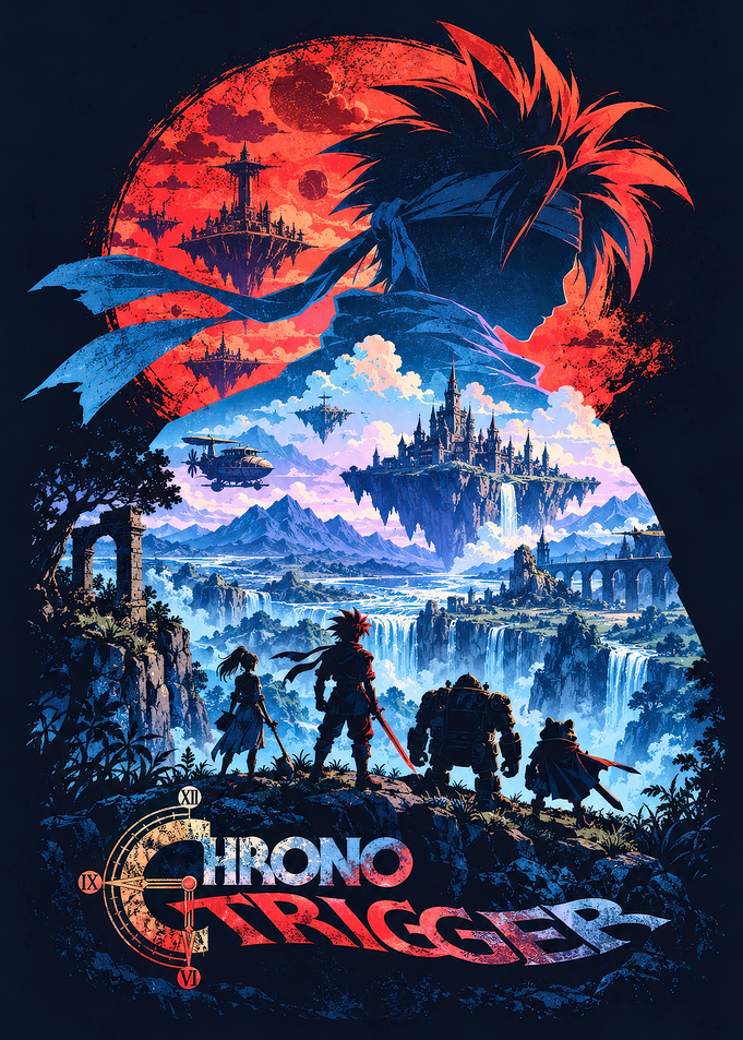 Chrono Trigger Epic Adventure Poster
