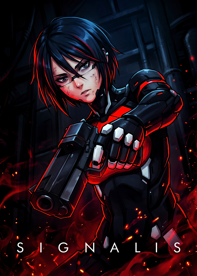 Signalis Elster Game Art