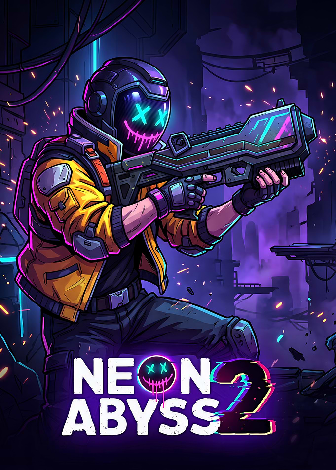 Neon Abyss 2 Game Poster
