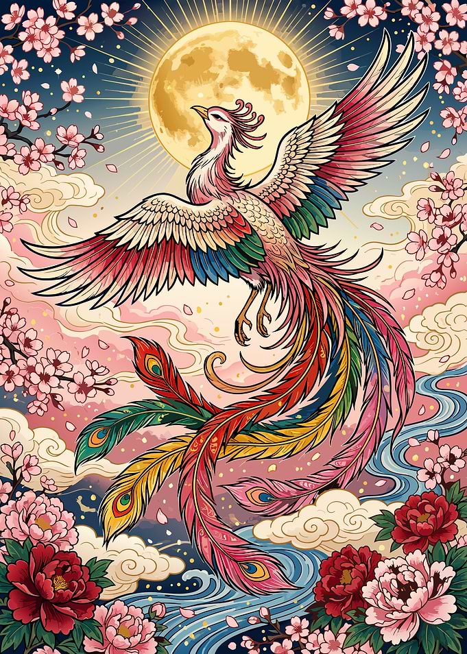 Art that manifests love and good fortune just by gazing at it.