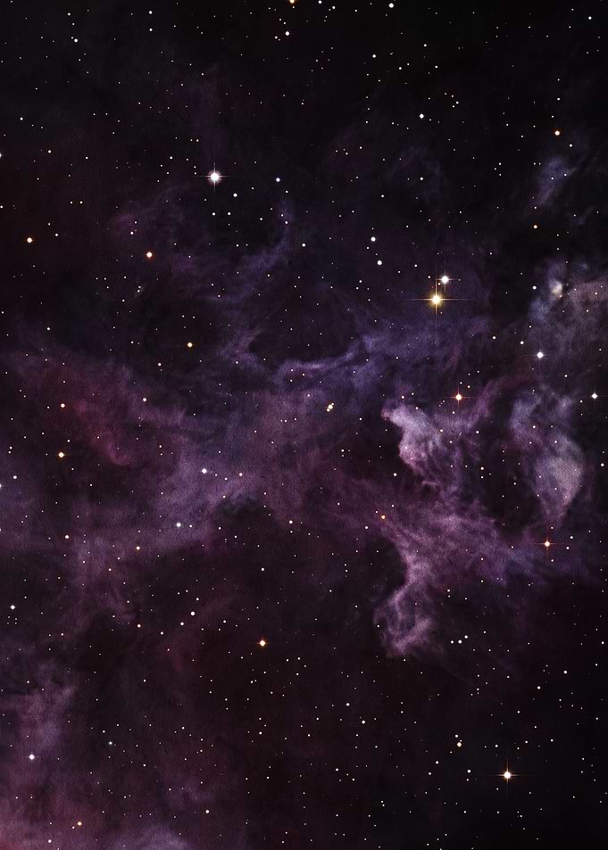 Deep Space Purple Nebula