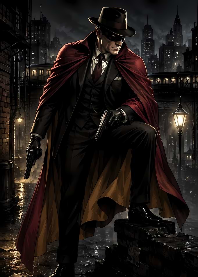 The Shadow Vigilante in Noir City