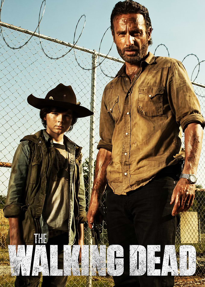 The Walking Dead Rick and Carl