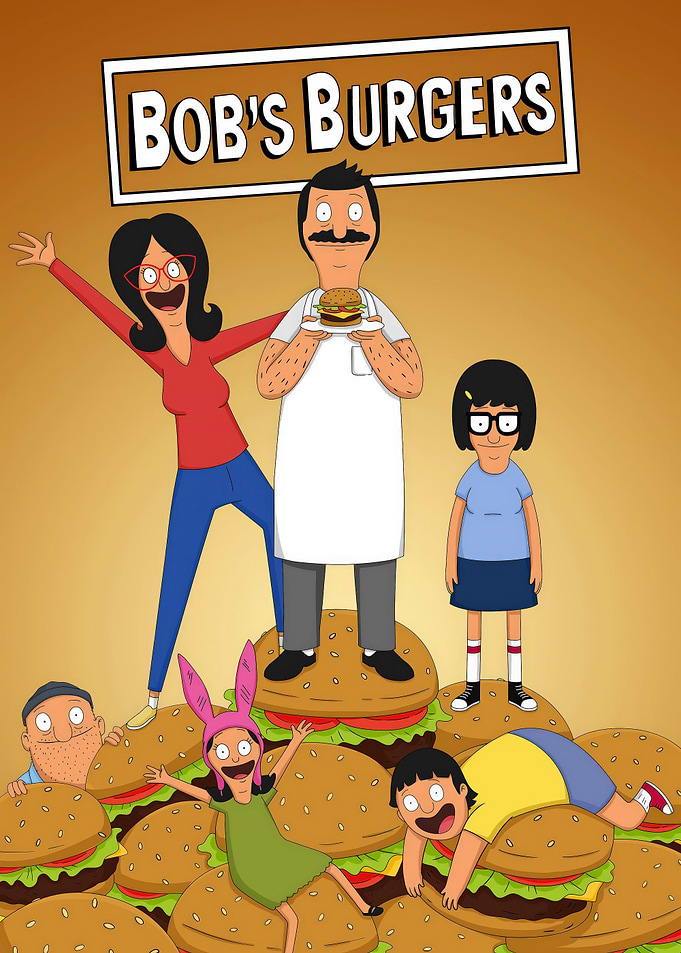 Bob's Burgers Family Cast Poster