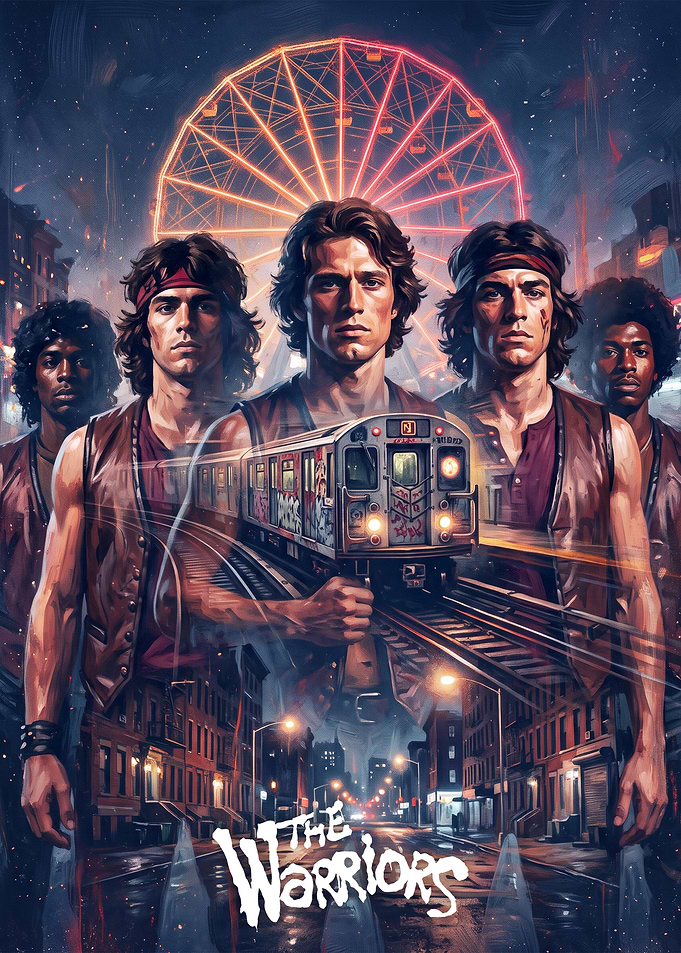 The Warriors Movie Poster Art