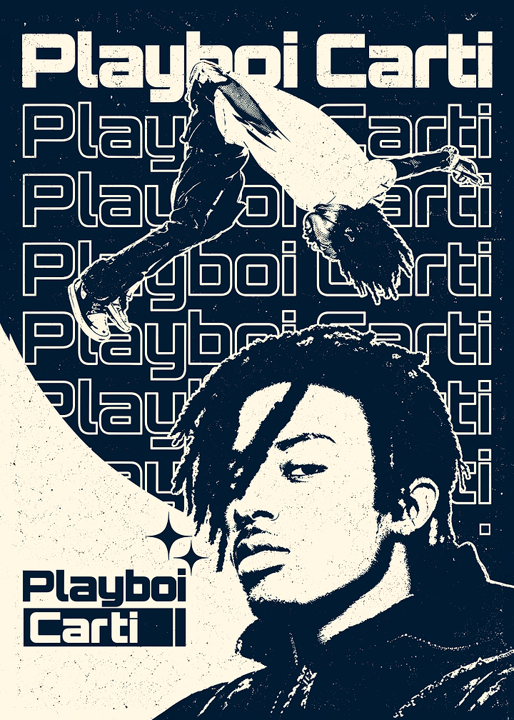 Playboi Carti Graphic Poster
