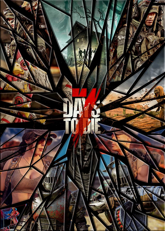 7 Days to Die Shattered Poster