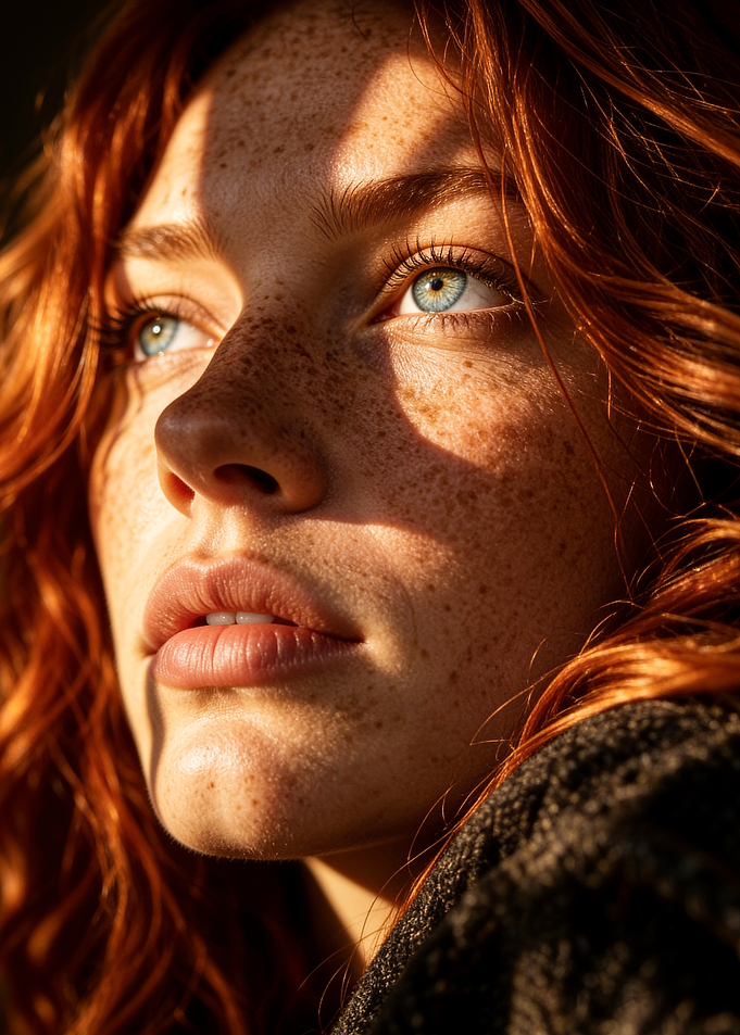 Portrait of a Redheaded Woman