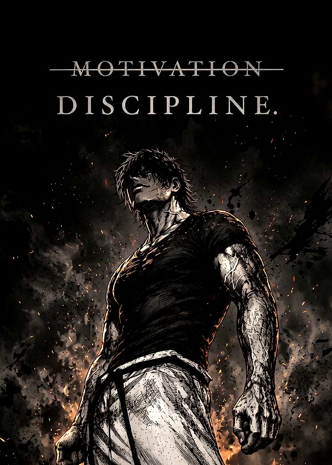 Motivational Martial Arts Poster