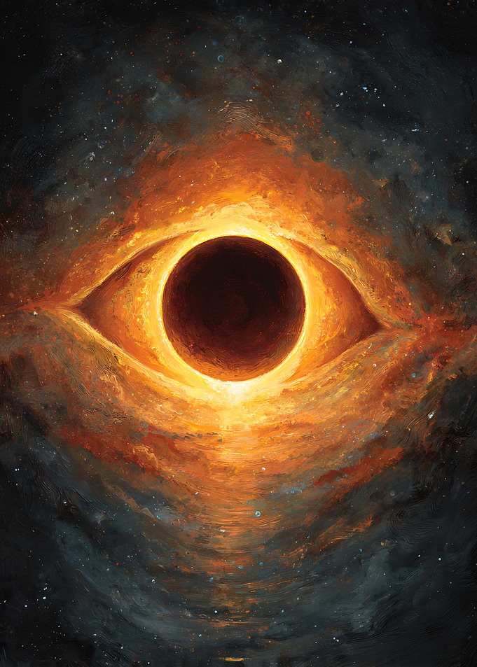 Cosmic Eye Nebula Painting