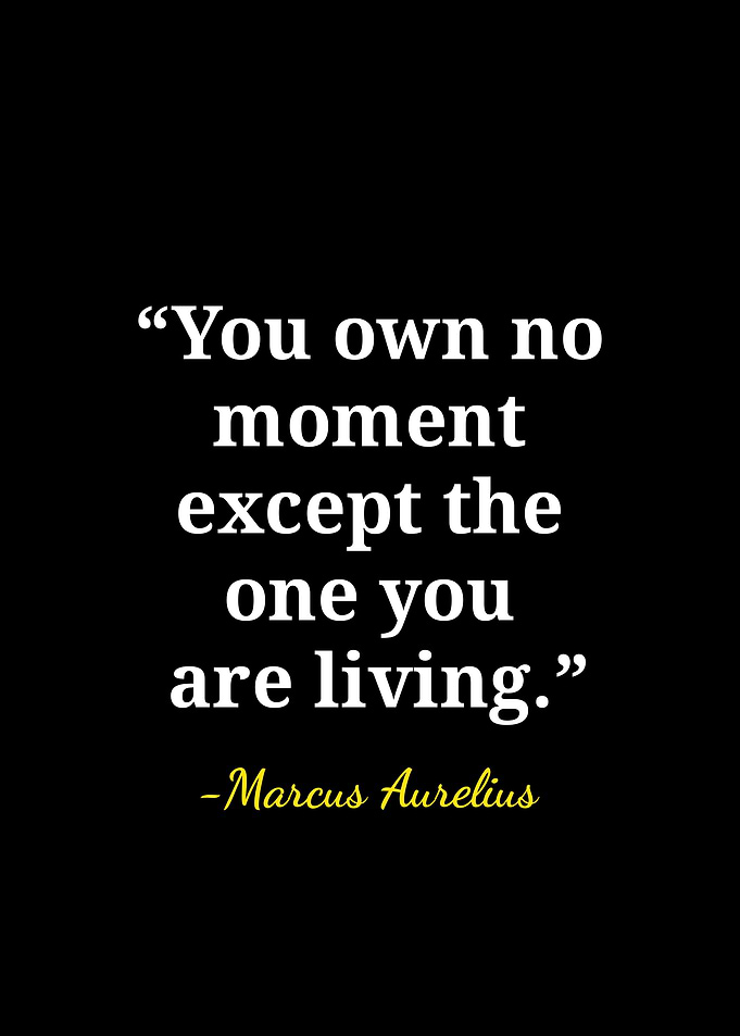 Marcus Aurelius Inspirational Quote Poster