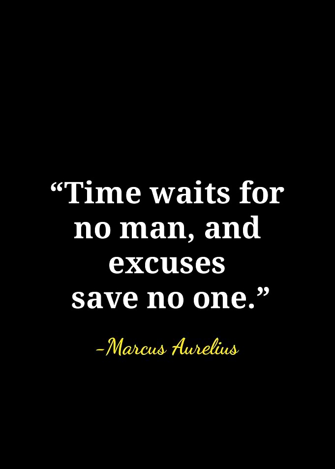 Marcus Aurelius Inspirational Quote Poster