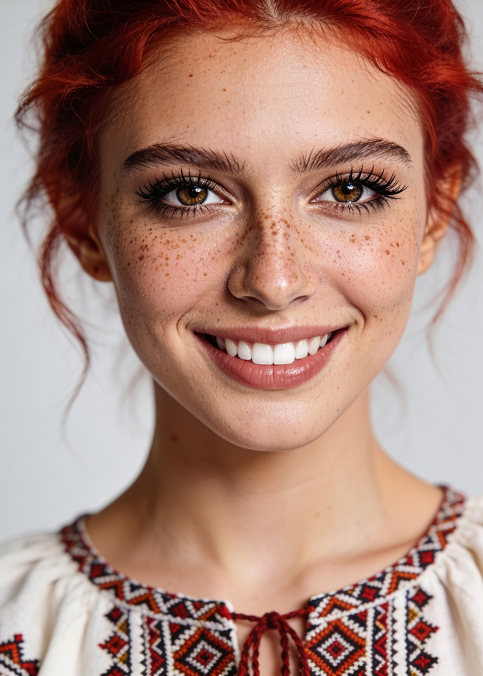 Portrait of a Redheaded Woman