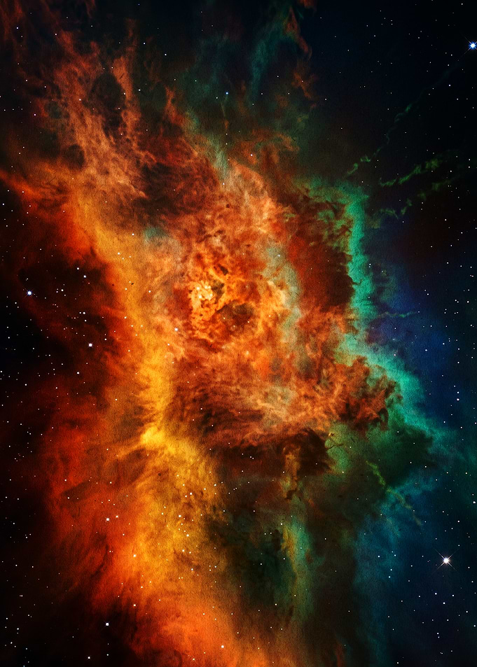 Vibrant Nebula Deep Space View