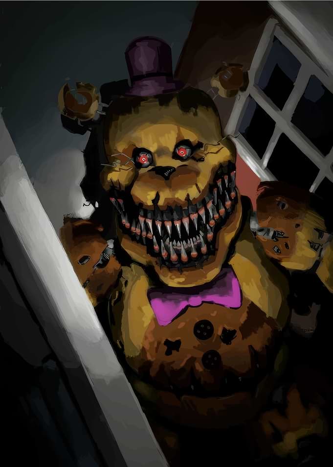 Nightmare Fredbear from Five Nights at Freddy's