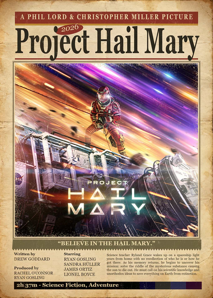 Project Hail Mary Movie Poster
