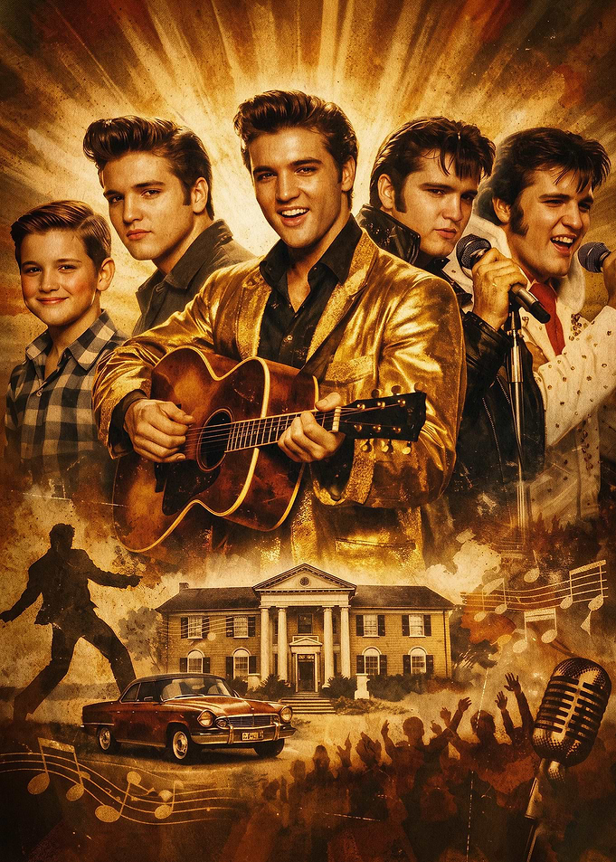 King of Rock Music Retro Legend