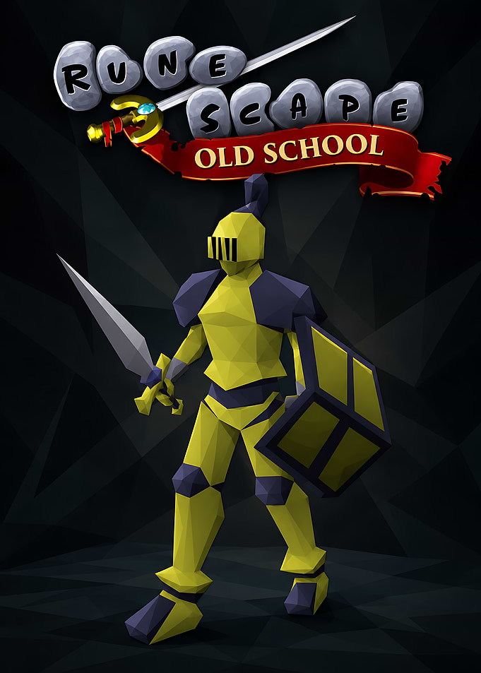 Old School RuneScape Knight Poster