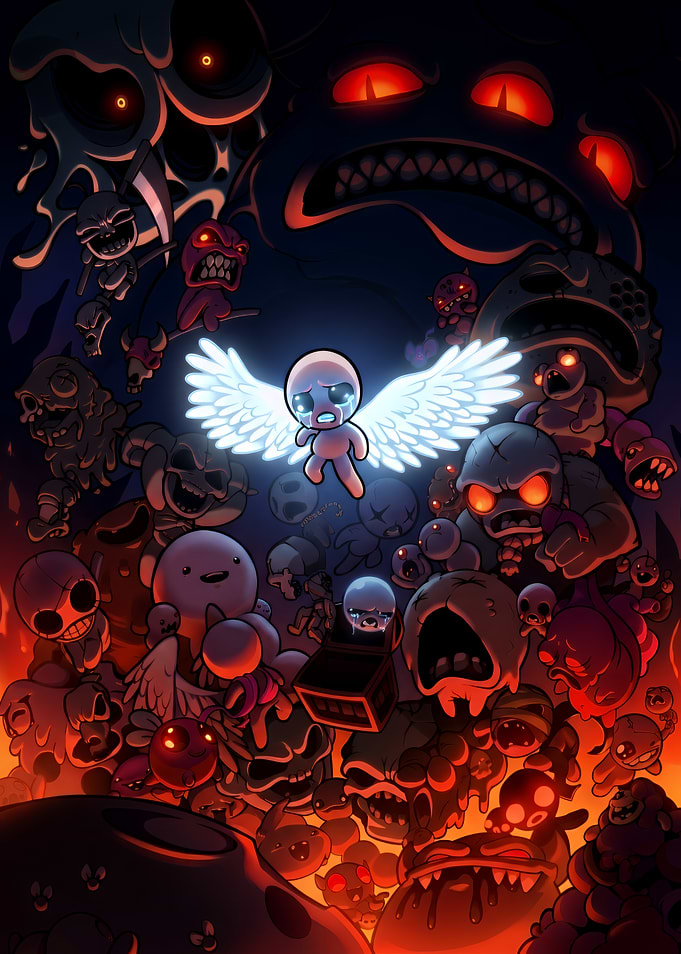 The Binding of Isaac Game Poster