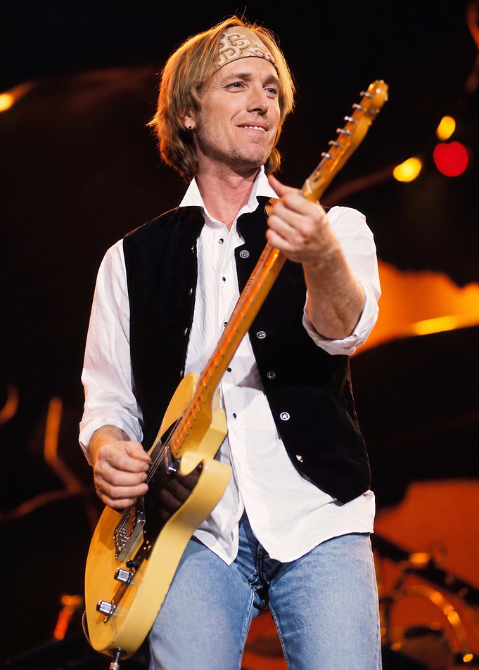 Tom Petty Performing Live on Stage