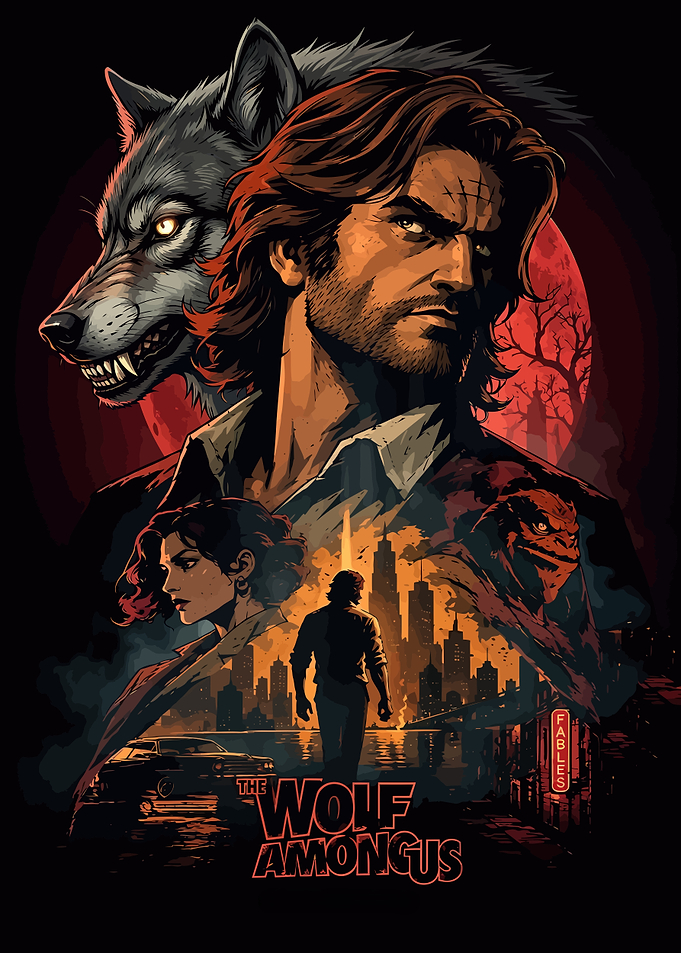 The Wolf Among Us Poster Art