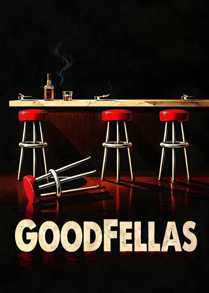 Goodfellas Movie Poster Bar Scene