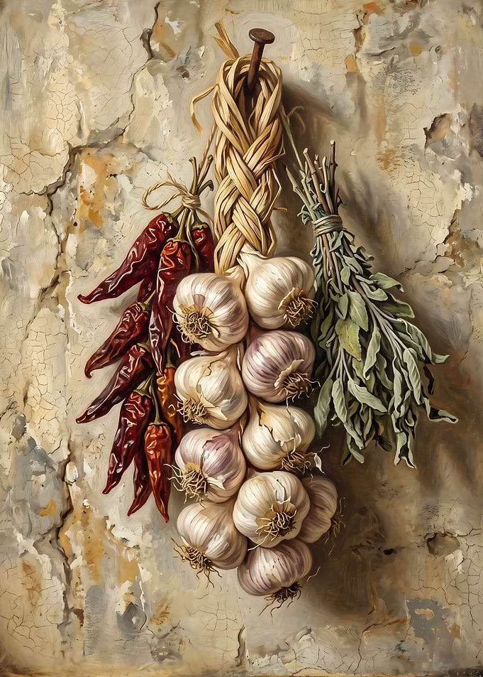 Rustic Garlic Chili and Herb Bundle