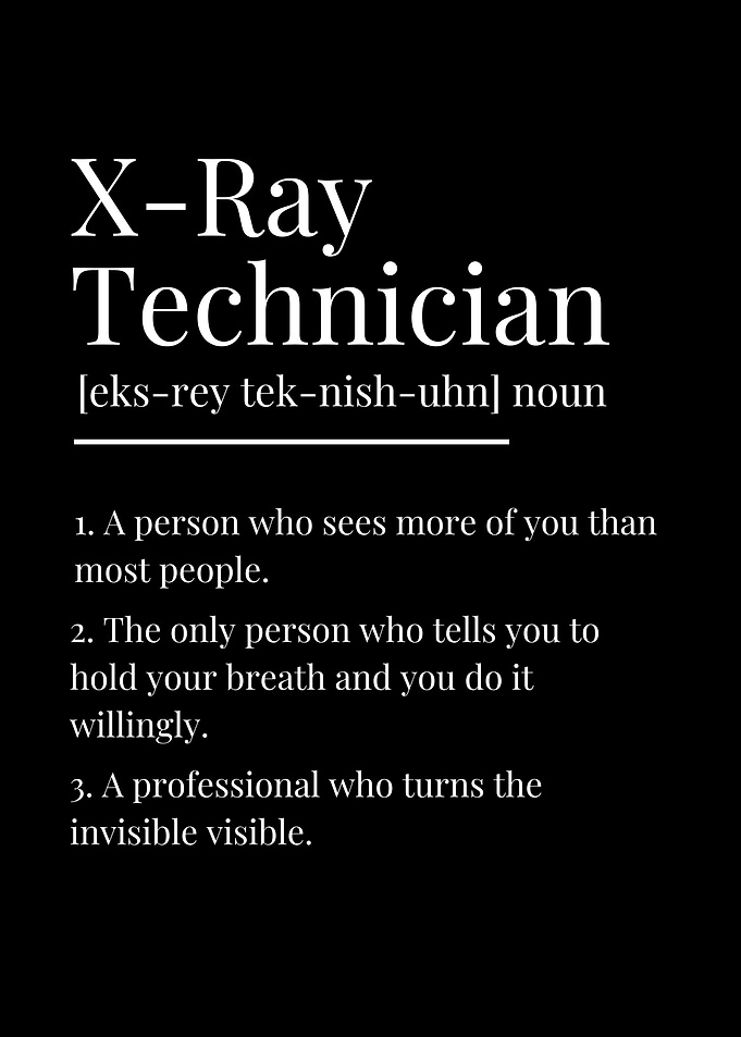 X-Ray Technician Definition