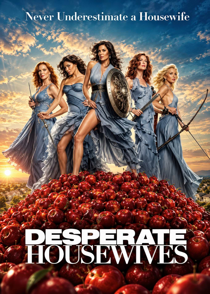 Desperate Housewives Warrior Goddess Poster