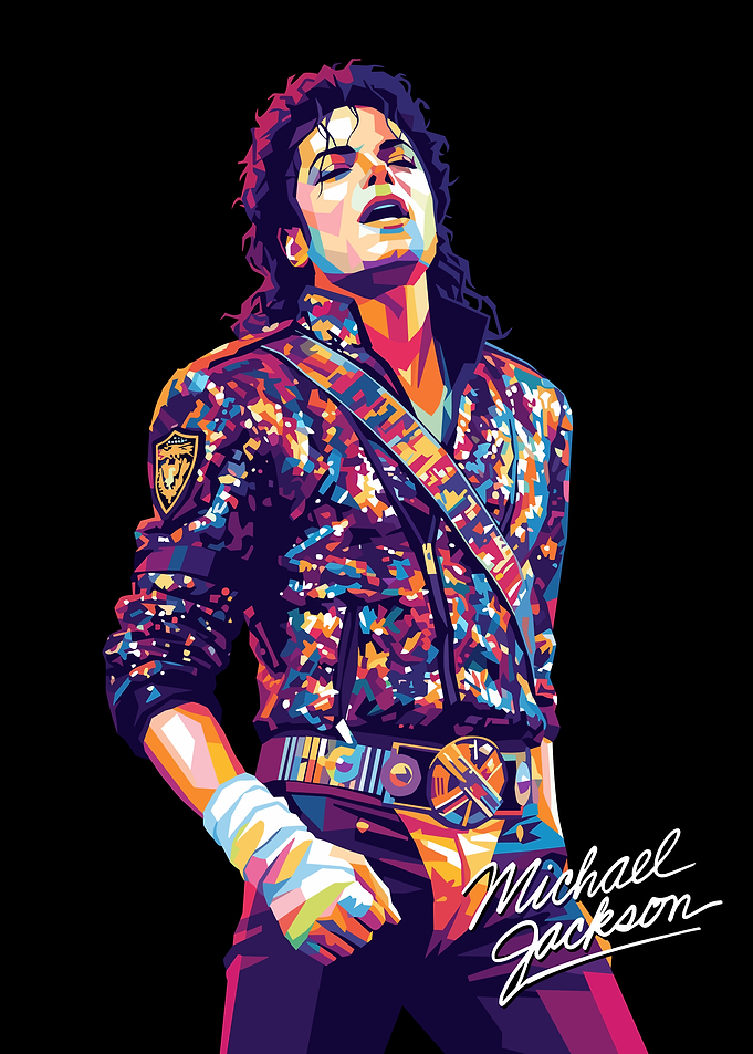 Michael Jackson Pop Art Portrait