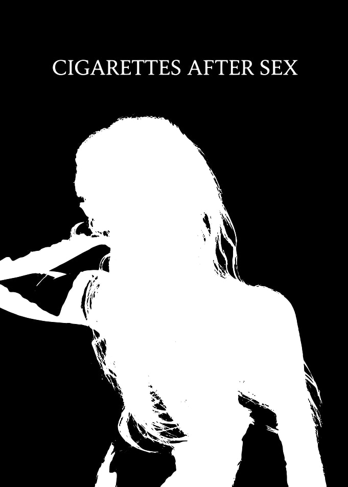 Cigarettes After Sex Minimalist Poster