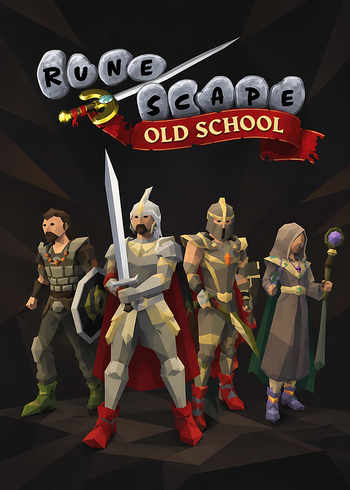 Old School RuneScape Adventurers Poster