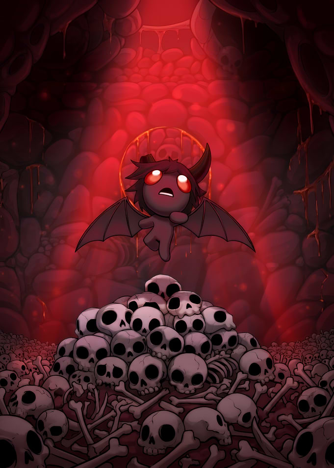 Azazel from The Binding of Isaac